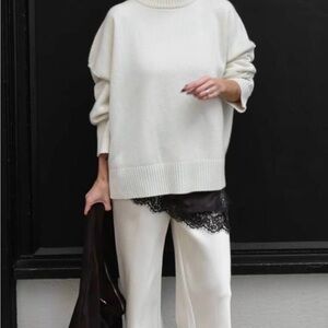 Ralph Laurent cotton  White sweater